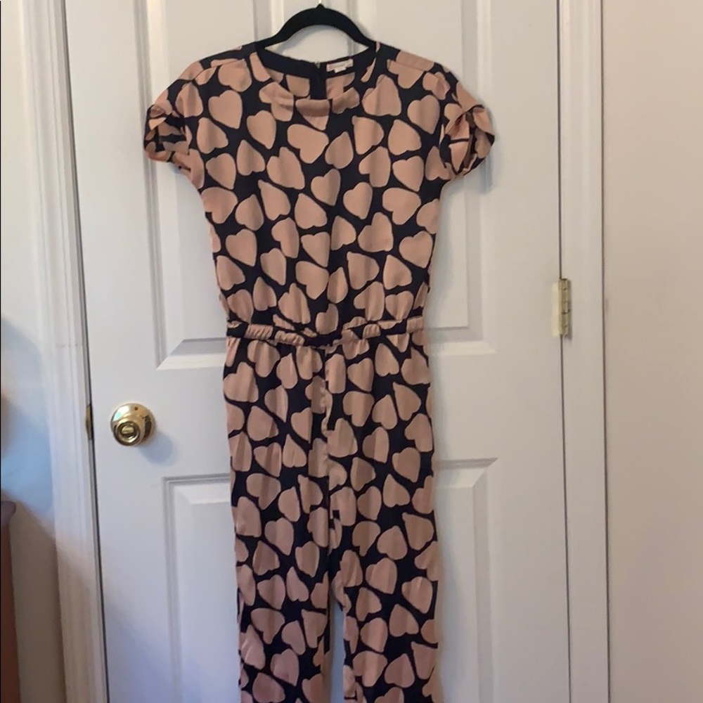 NEW JCrew silk jumpsuit